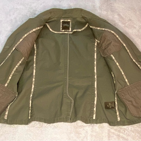 Lady Hathaway Kaki Cotton Women's Jacket Size Medium - Picture 6 of 12